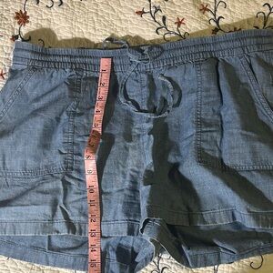 J. Crew Women's Light Blue Cargo Shorts